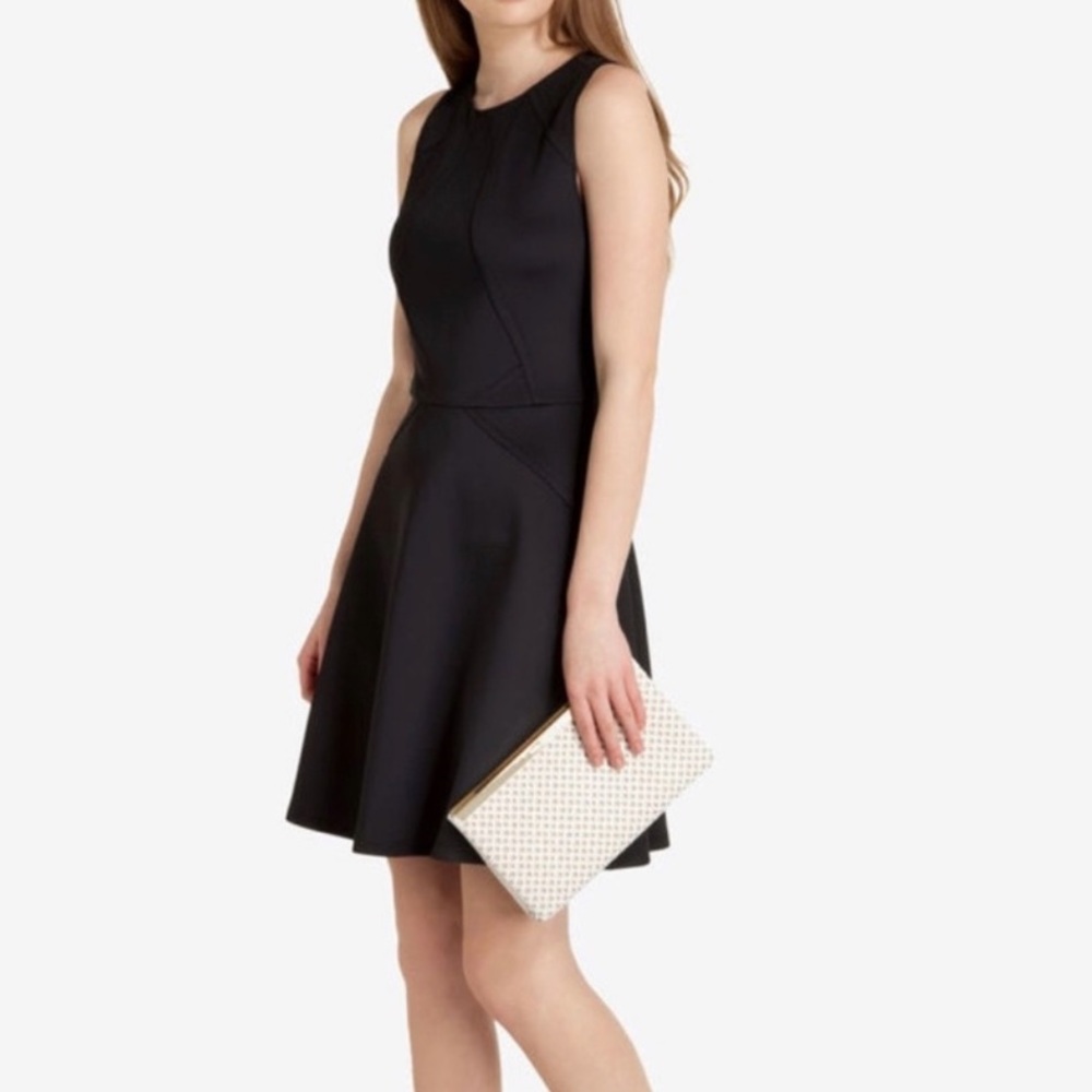 Ted Baker Mitton Skater Dress in Neoprene Size 1/ US 4